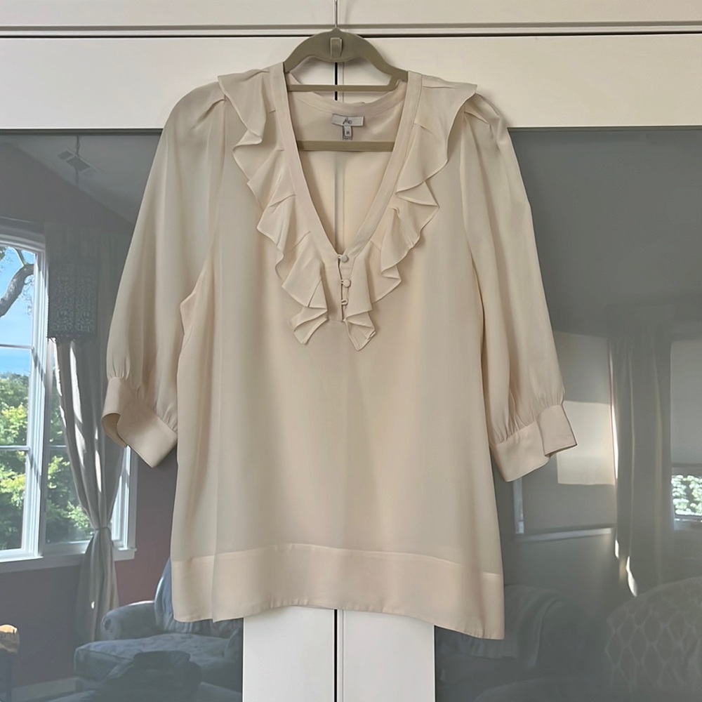 Joie Silk Flowy Blouse